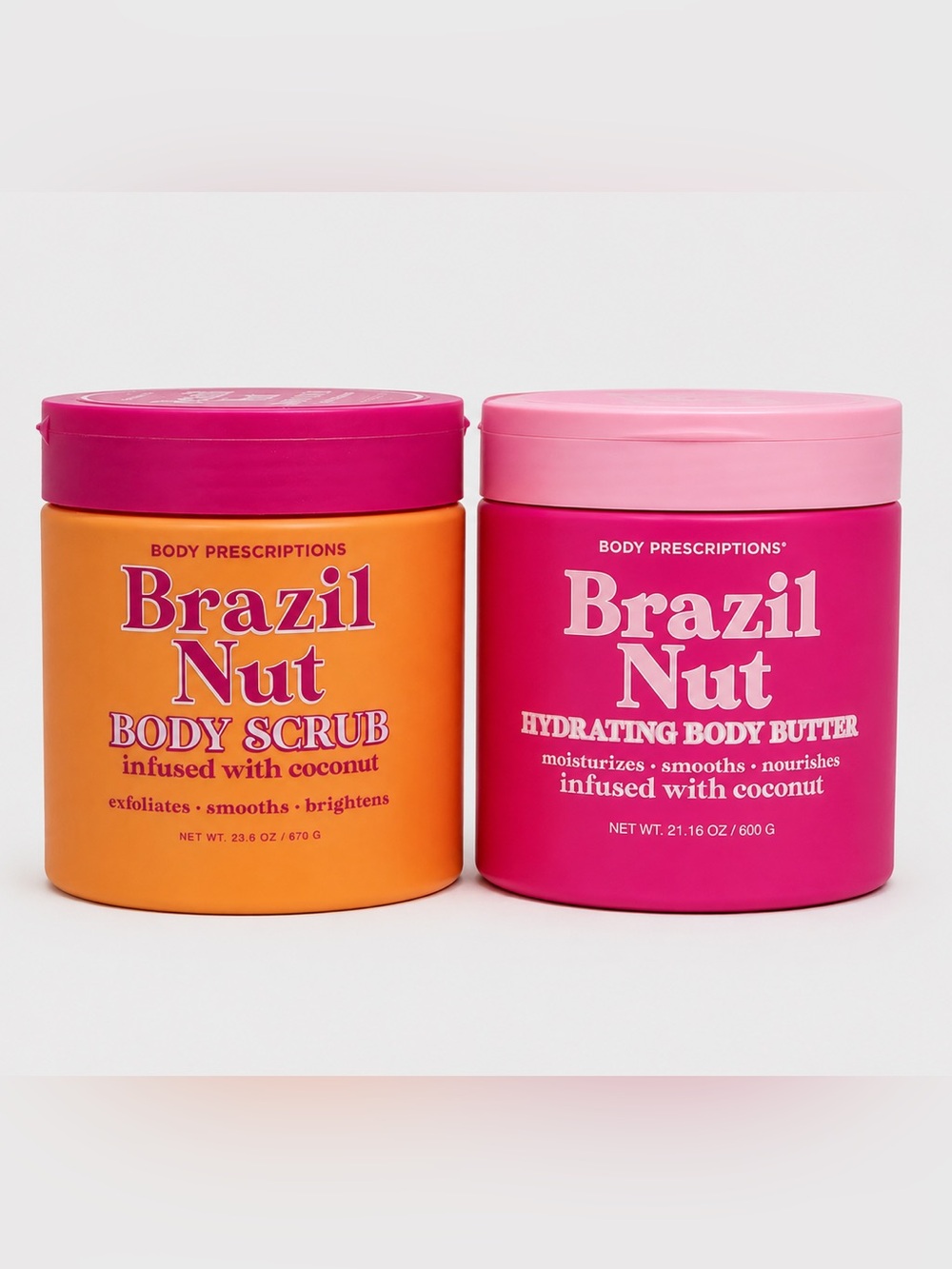 Body Prescriptions Brazil Nut Coconut Body Care Duo Set